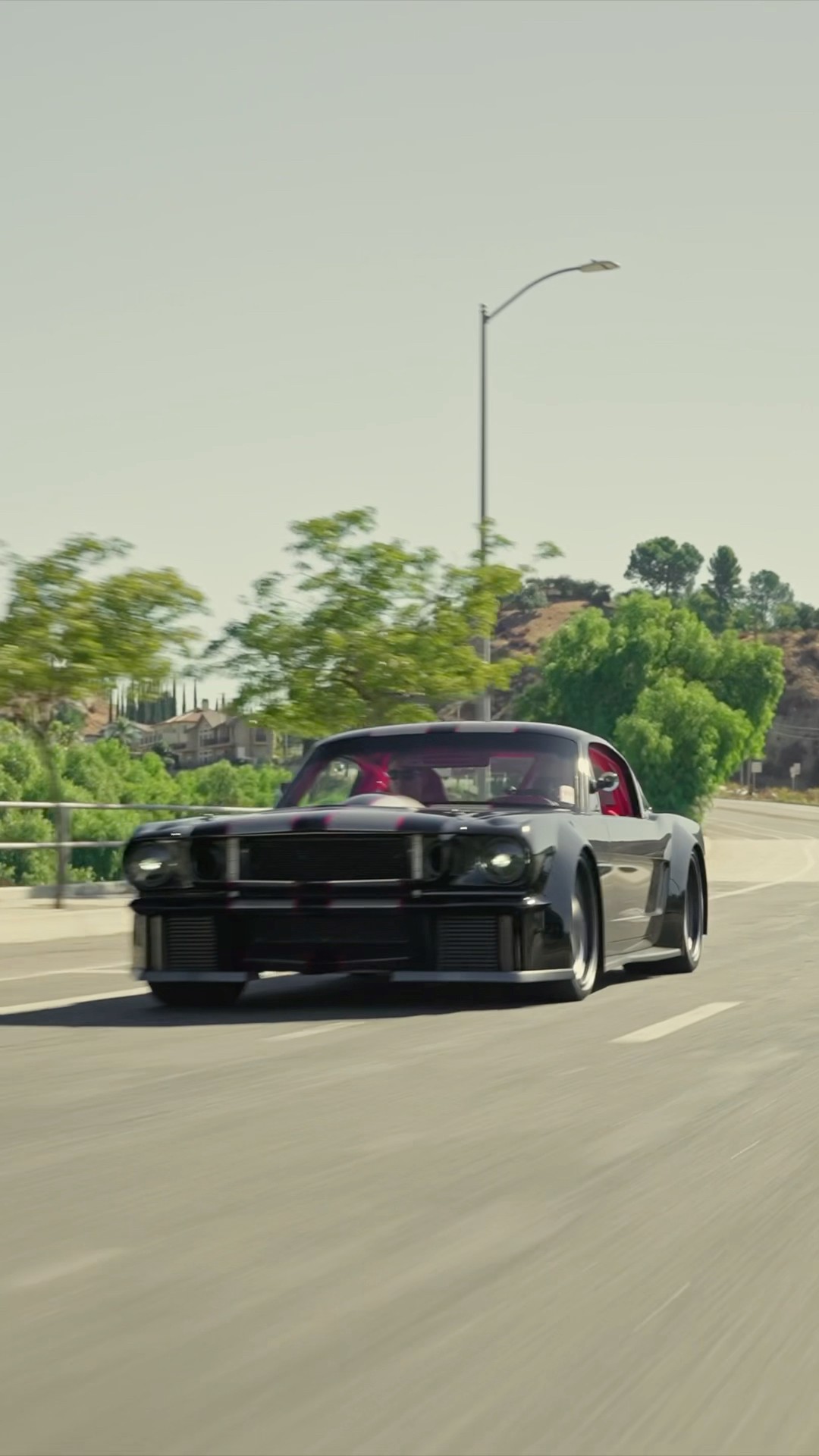 $1 million custom Mustang build roars through the city