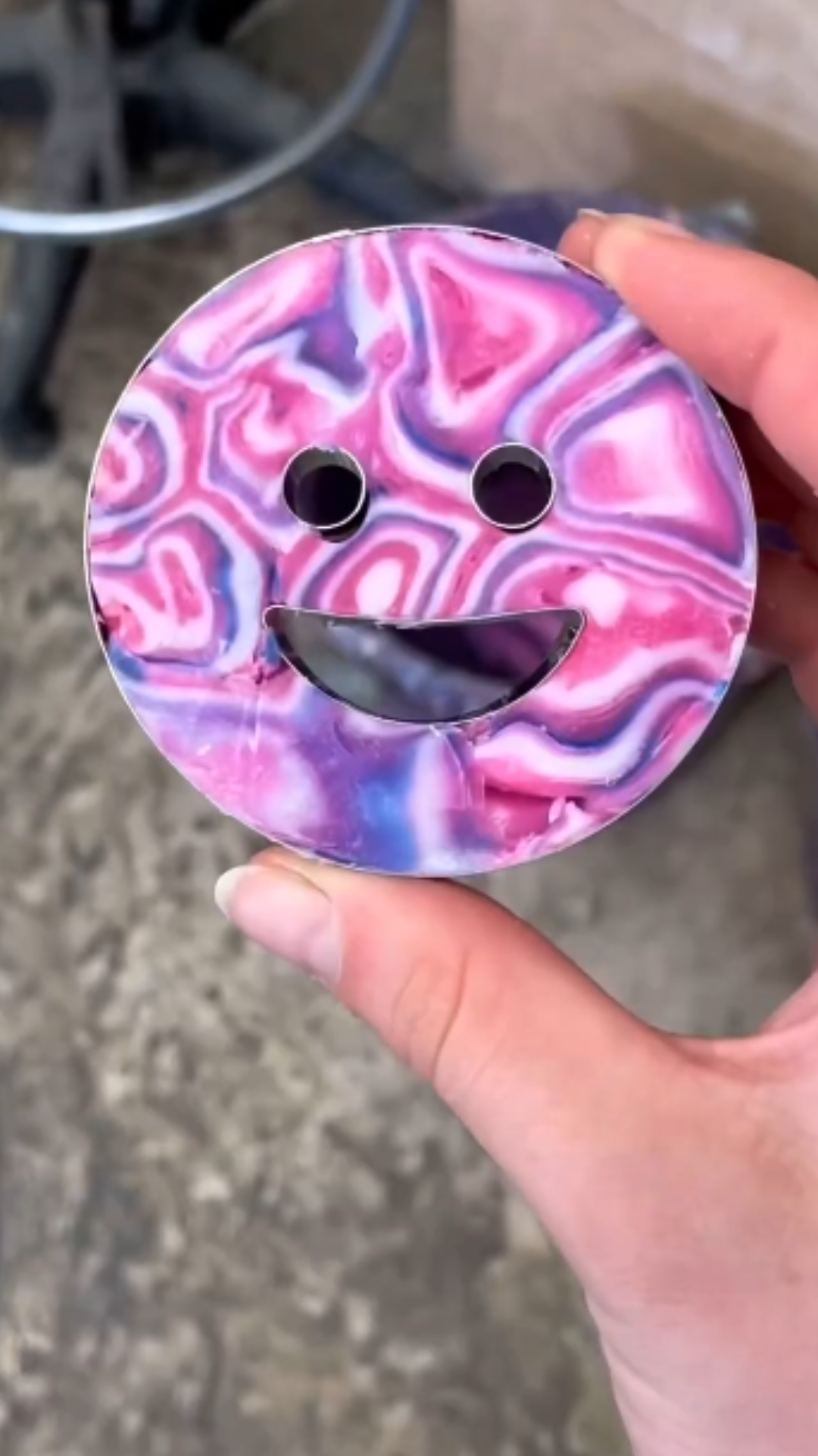 Recycling candle offcuts into new wax creations