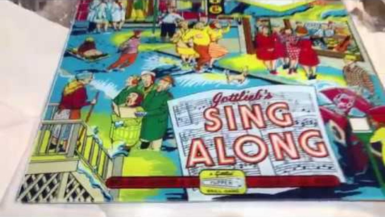 Restoring a 1960s pinball machine backglass step by step
