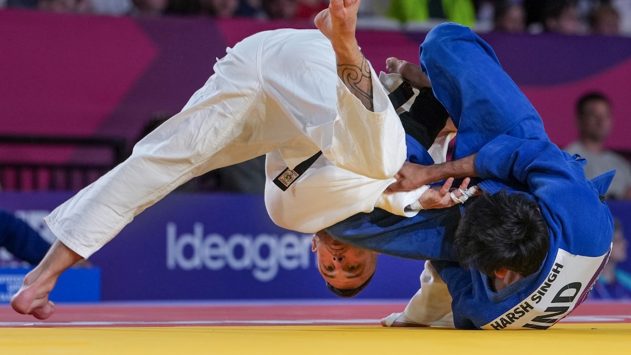 Image for Judoka Harsh Singh wins historic gold at Commonwealth Games