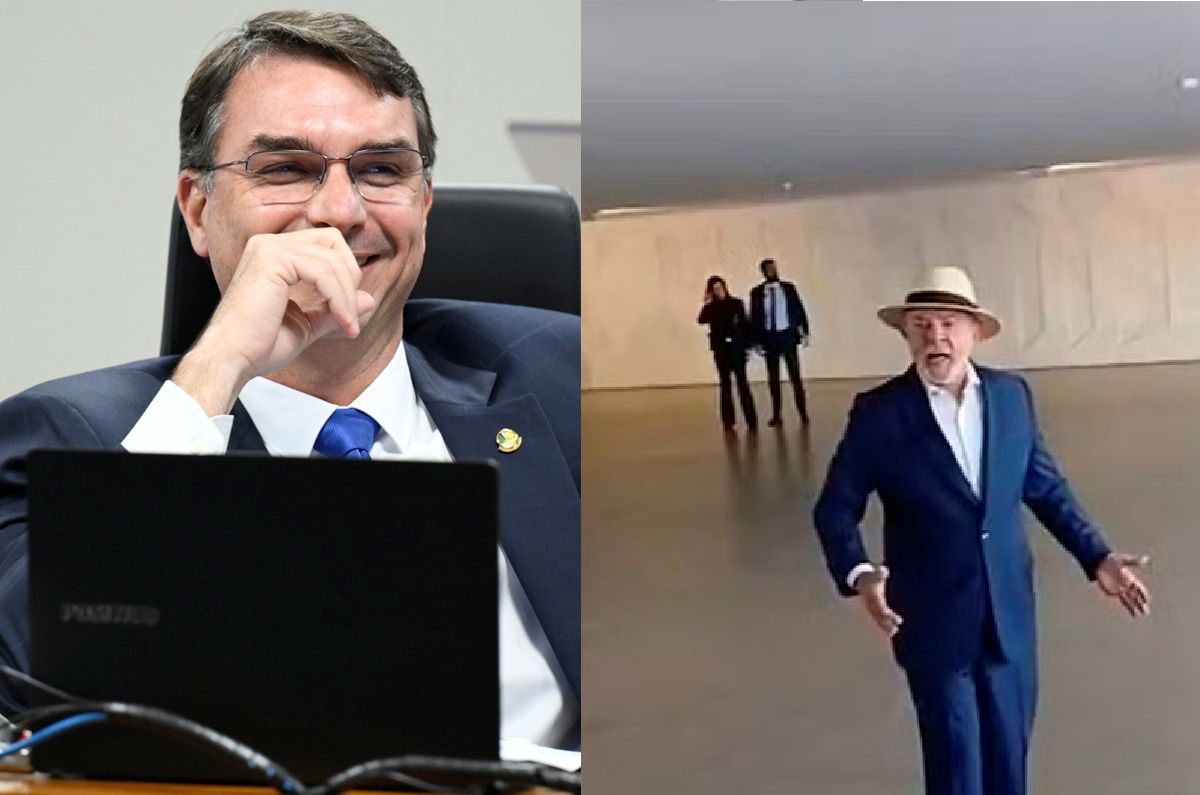 Após Flávio vencer Lula em pesquisa, nova informação cai como uma bomba