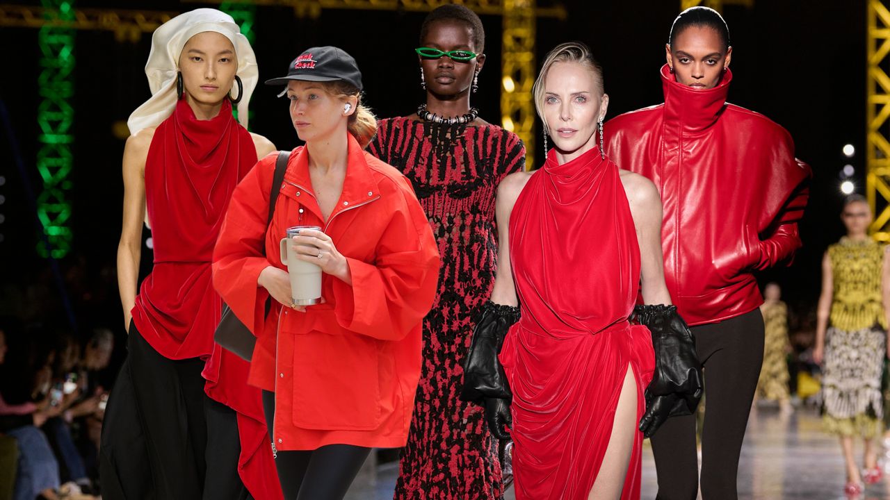 From runways to red carpets: Red-and-black is summer's coolest color combination trend