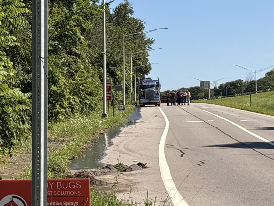 'Waste activated sludge' shuts down Blossom Rd. exit on I-590