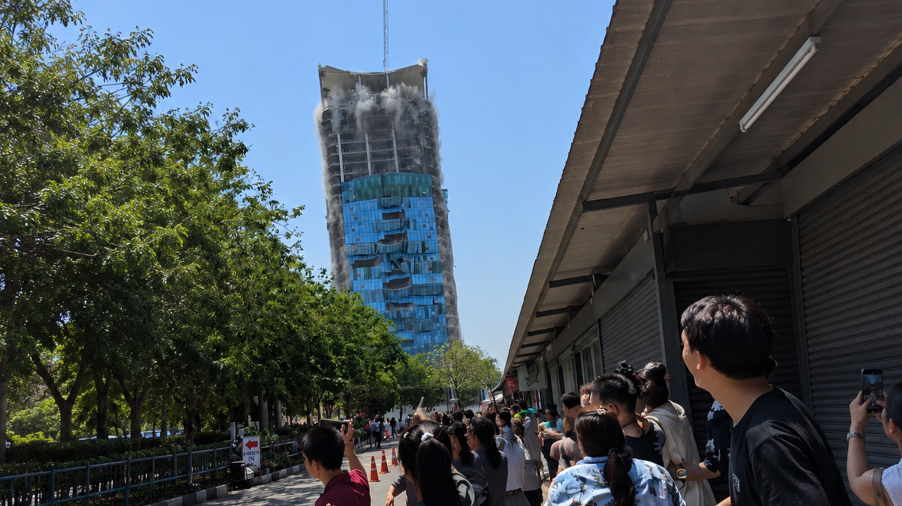 Bangkok's skyscraper collapsed in seconds... then investigators found ...