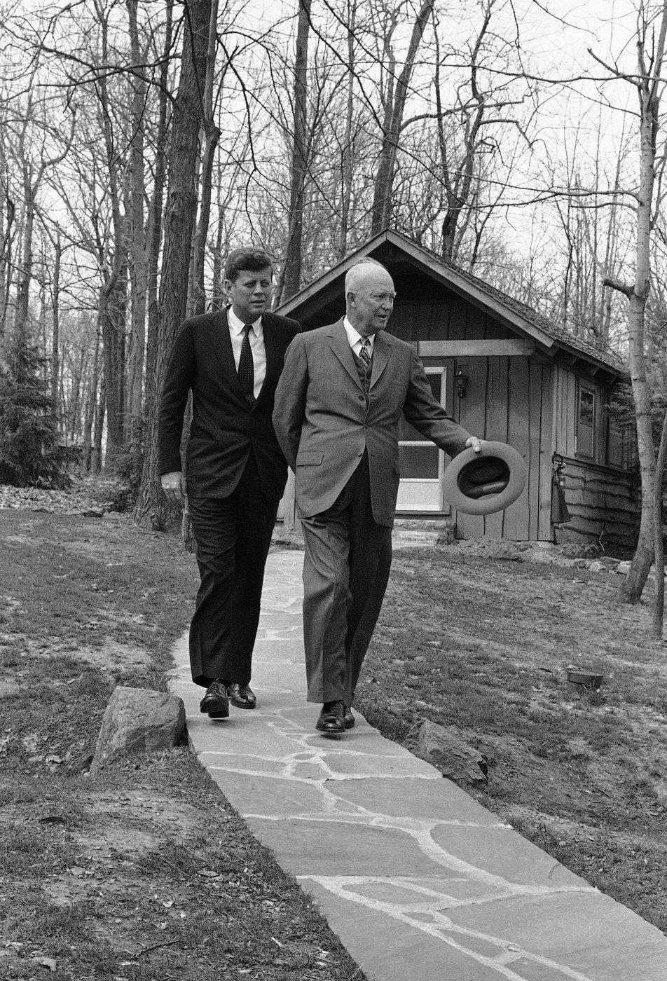 Camp David, the president's rustic Maryland mountain retreat, through ...