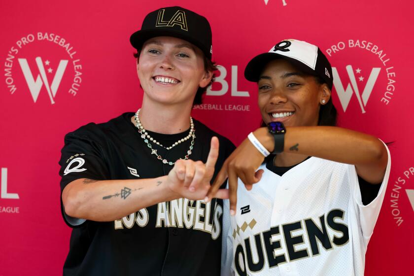 'It's just what we've all dreamed of.' LA team helps launch women's pro baseball league