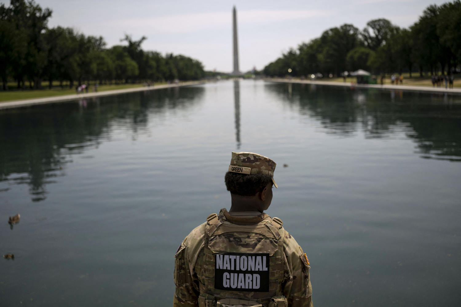 Trump administration drops Reflecting Pool case, blaming damage on 'botched' installation