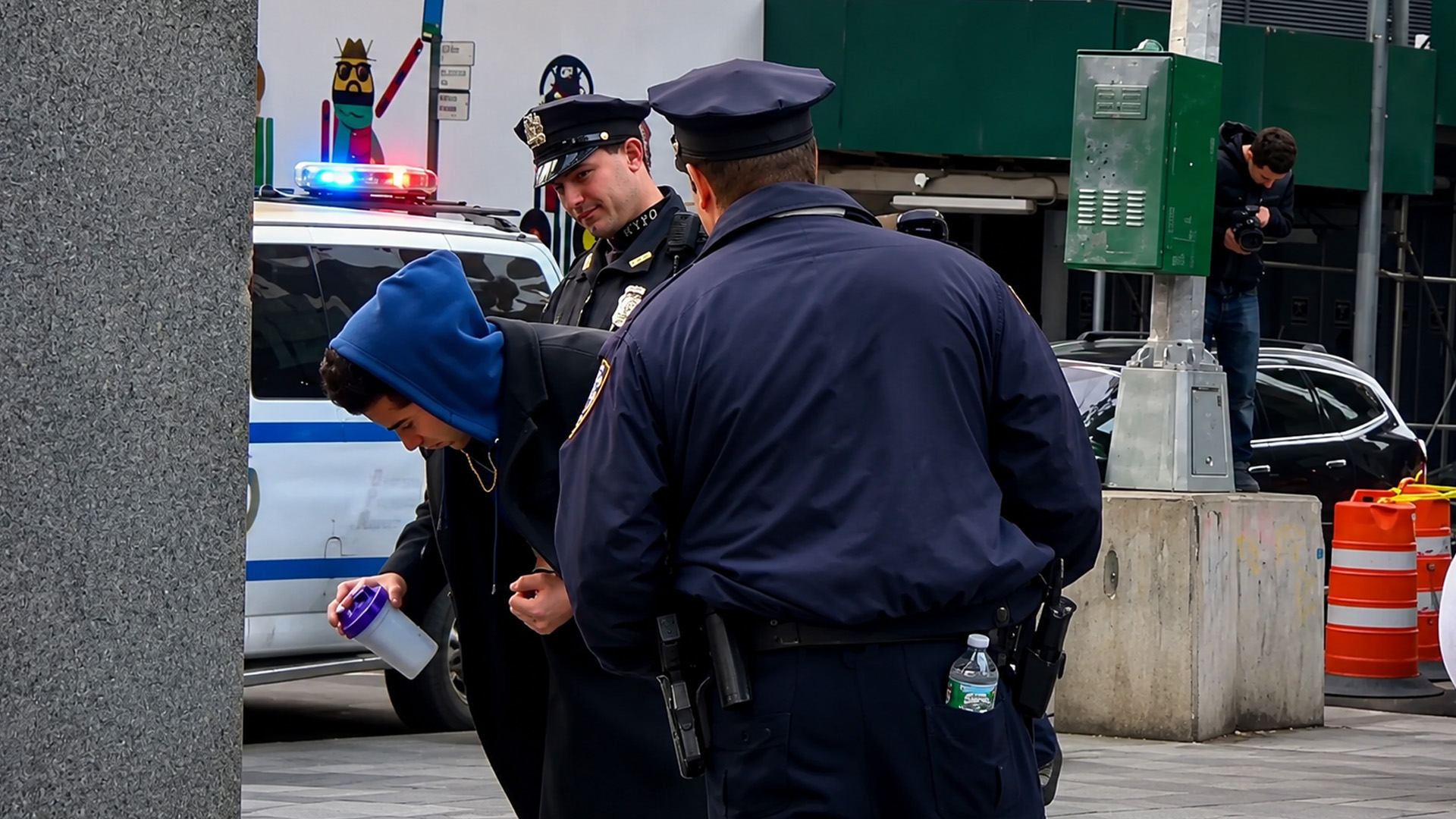 Protein shake prank gets police attention