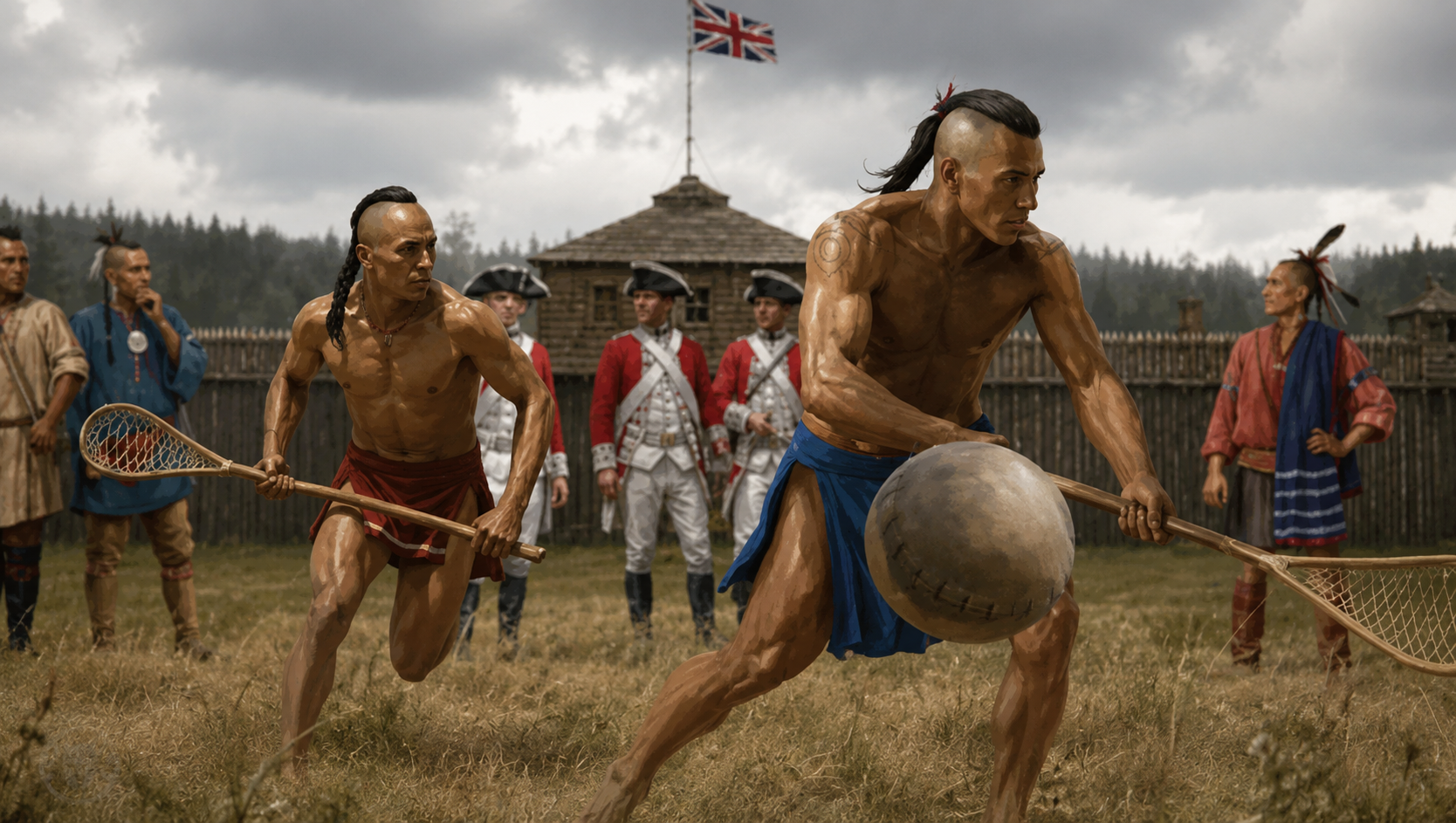 Native warriors invited them to a friendly lacrosse match… then hidden ...