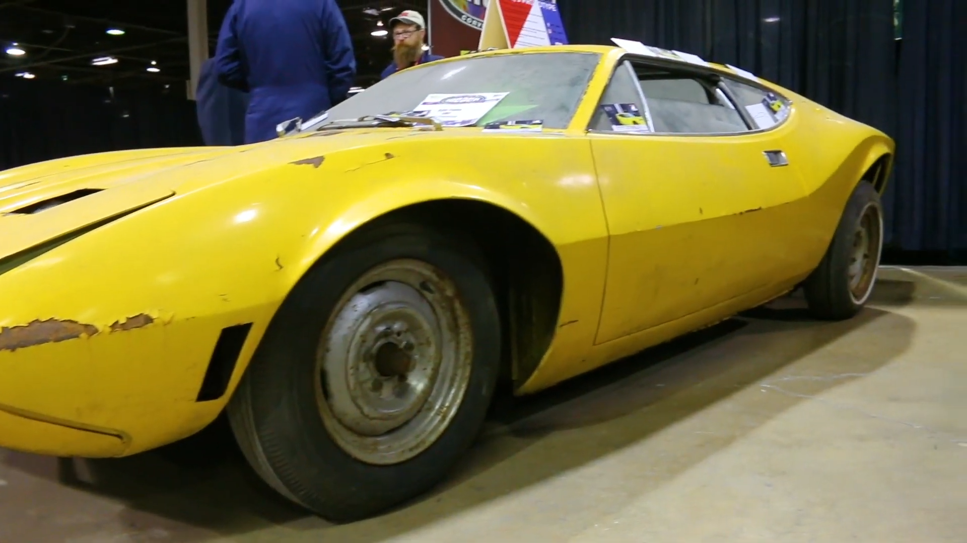 Long lost American mid engine supercar uncovered in barn