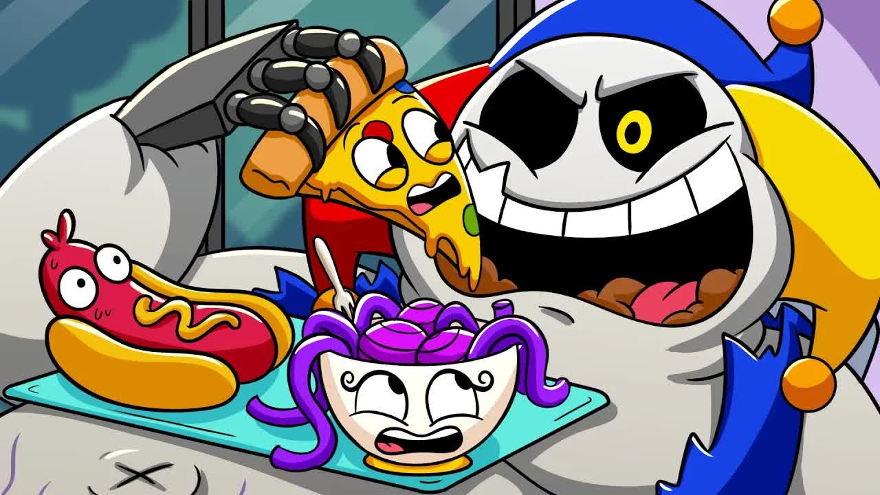 Chapter 5, but they're food? (Poppy Playtime animation)