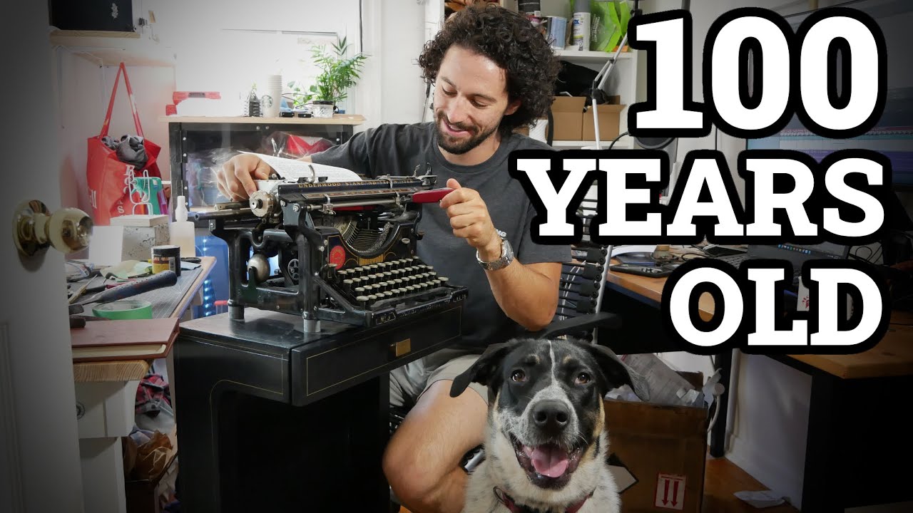 Bringing a century-old typewriter back to life with a handmade part