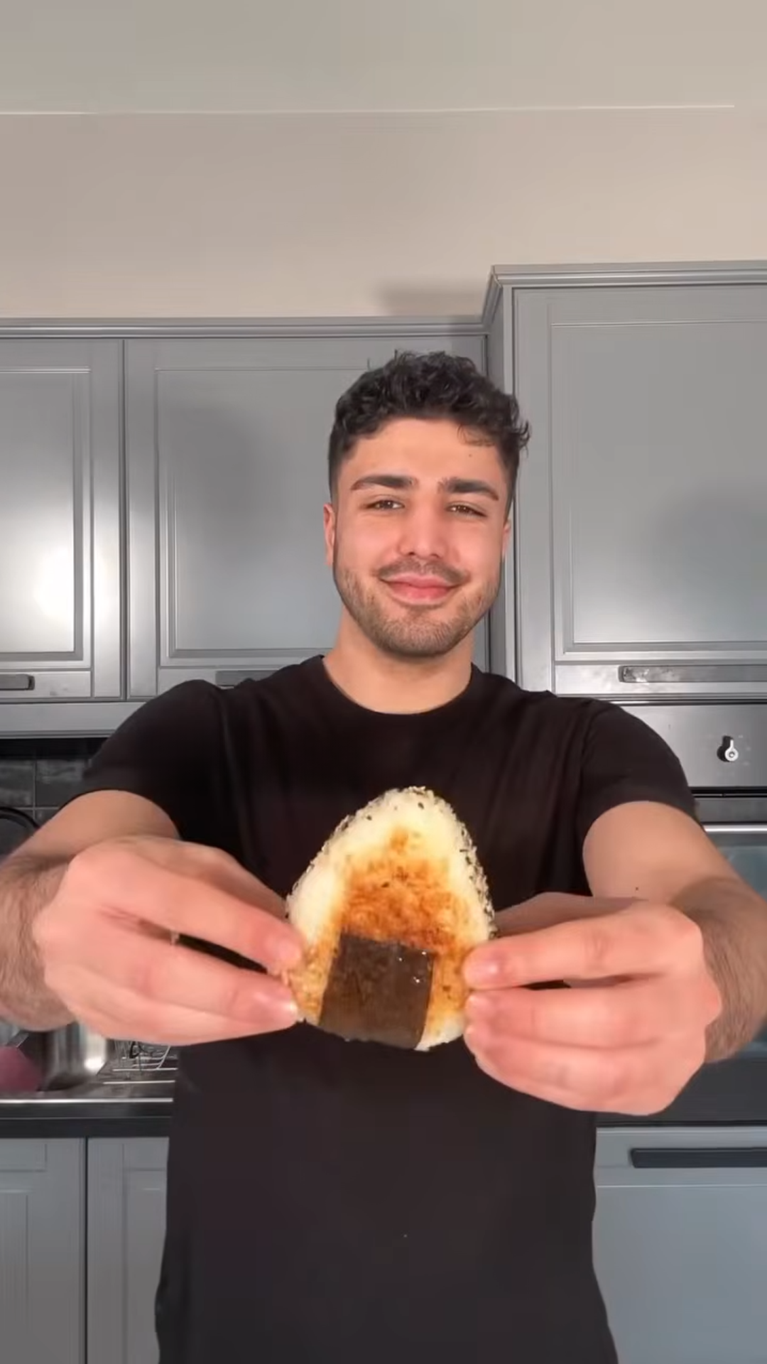 Crispy pan fried Japanese rice balls made simple at home