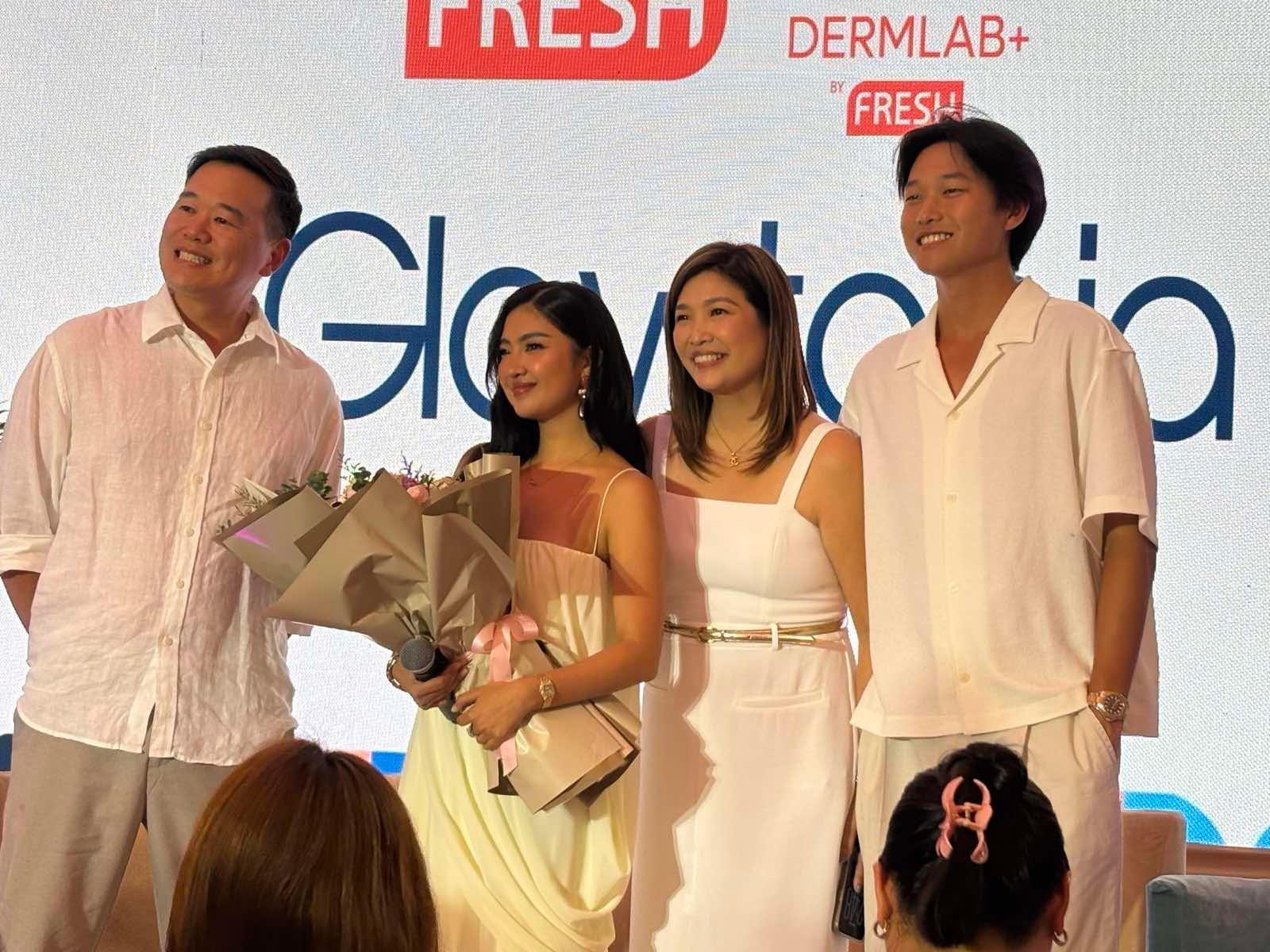 Rei Germar, beauty content creator, is the face of a local skincare ...