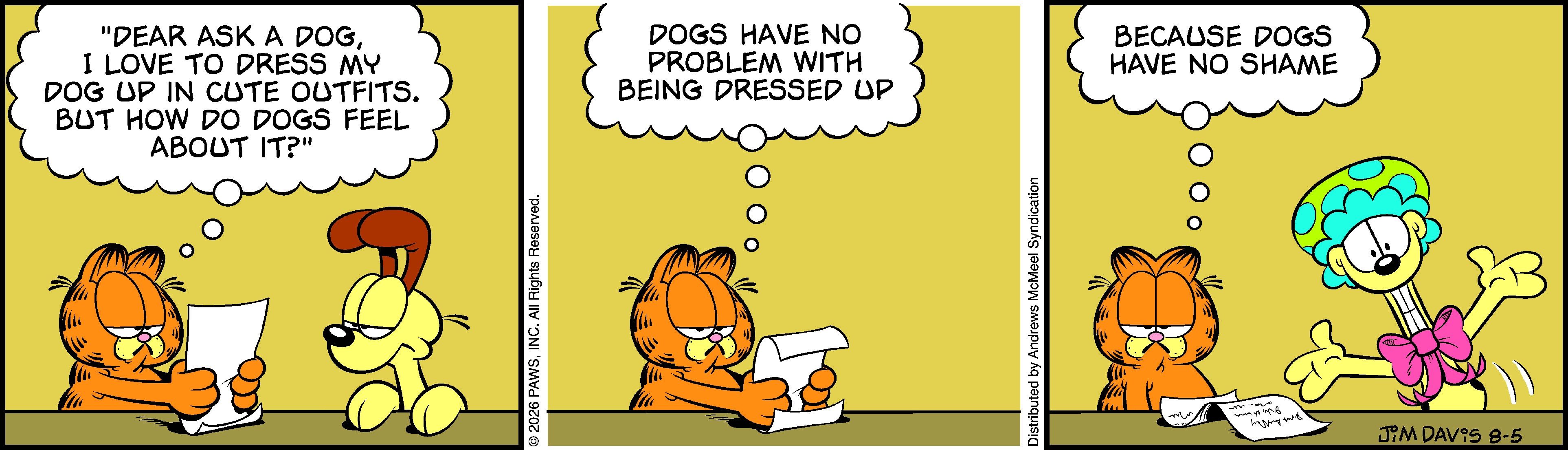 Garfield by Jim Davis