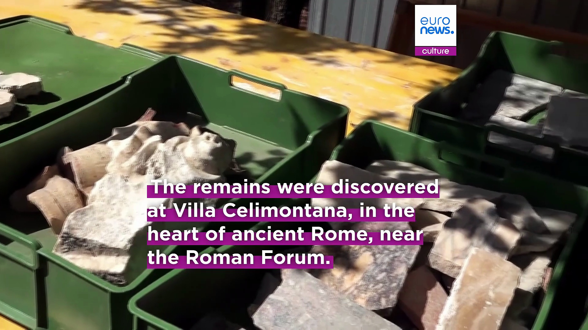 Surprise discovery as ancient domus uncovered beneath restoration site ...