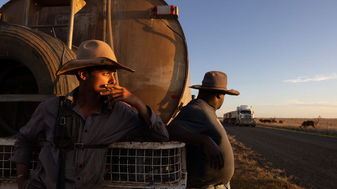 This cinematic photo of Australian drovers is a masterclass in visual ...