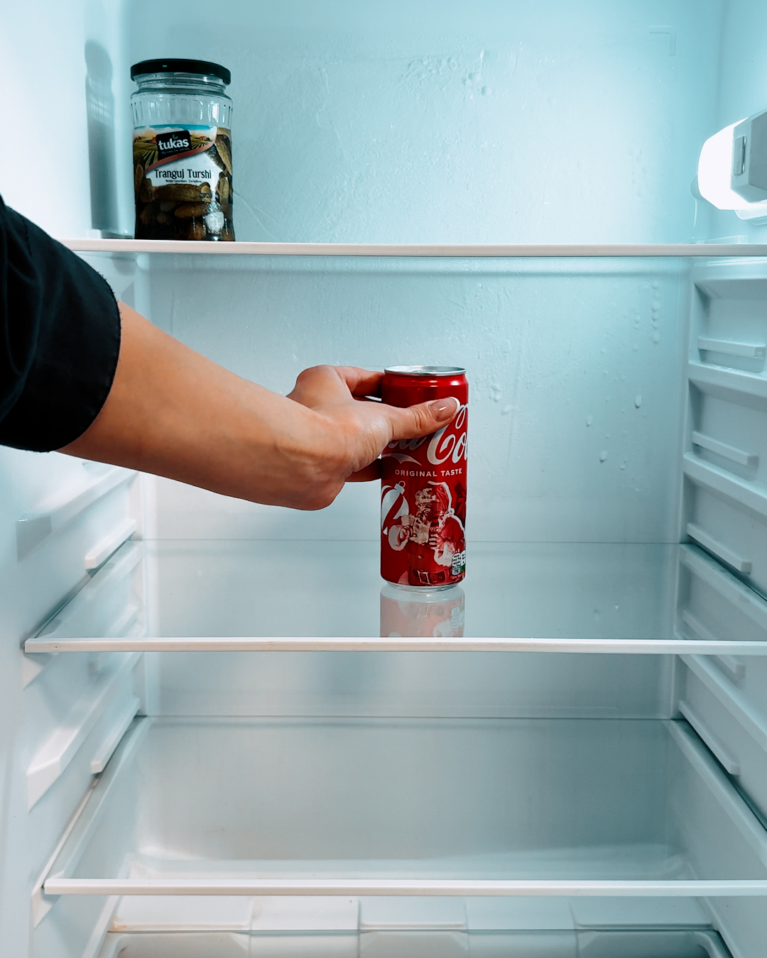 Restocking my fridge as a student