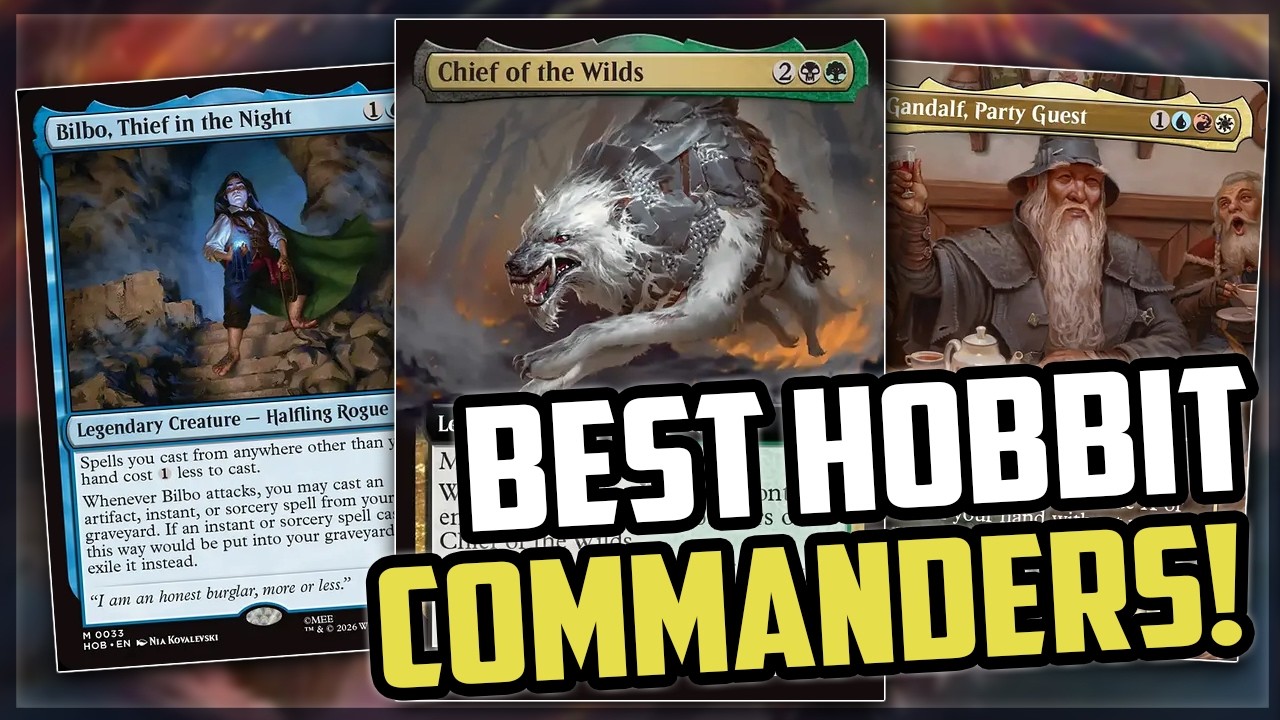 The 10 best commanders from MTG's Hobbit set you need to build!