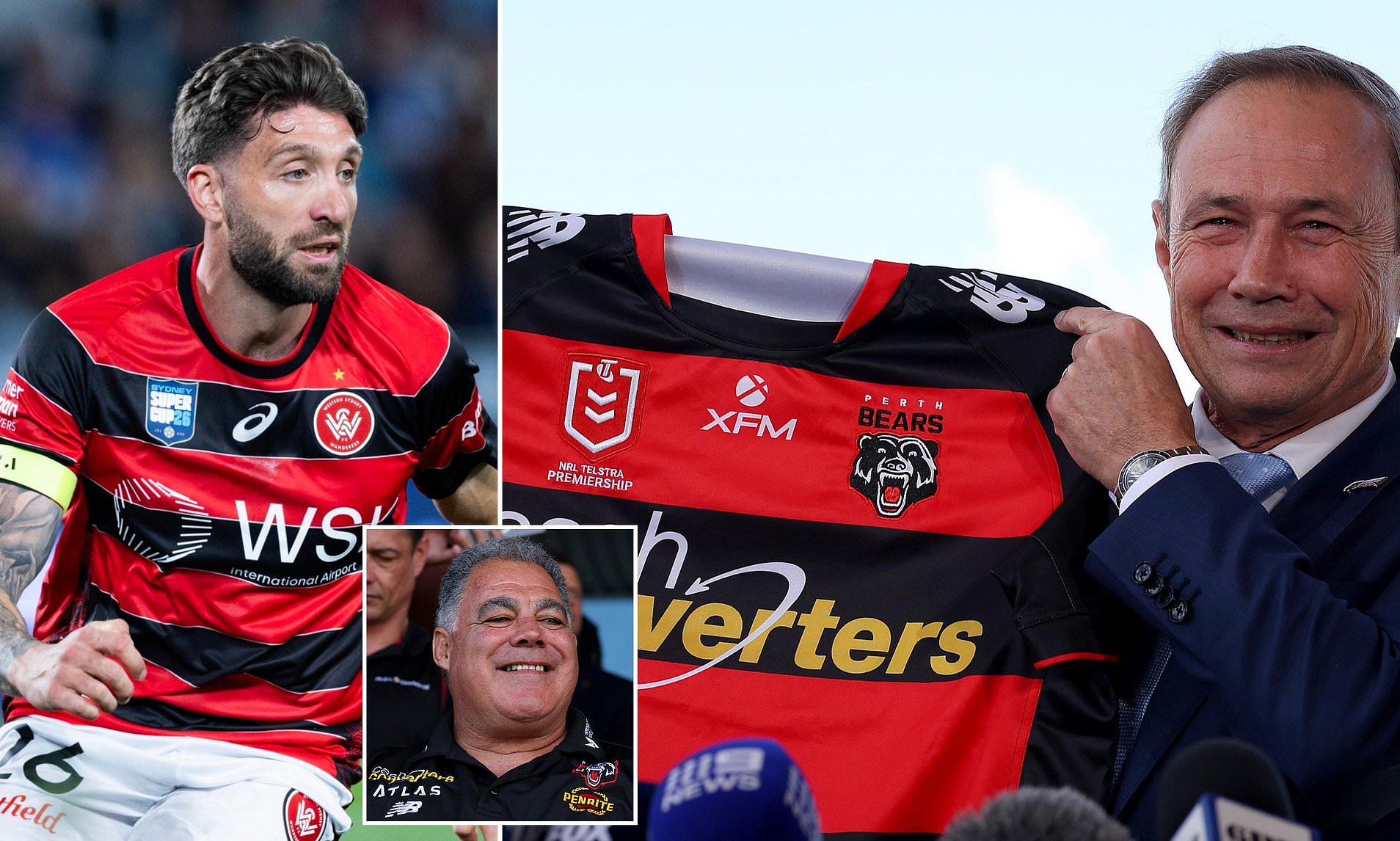 Fans savage $6m jersey launch for newest footy club as it's branded a Temu clone of a rival