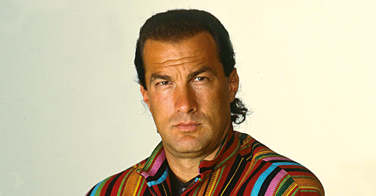 Steven Seagal is a man of contradictions