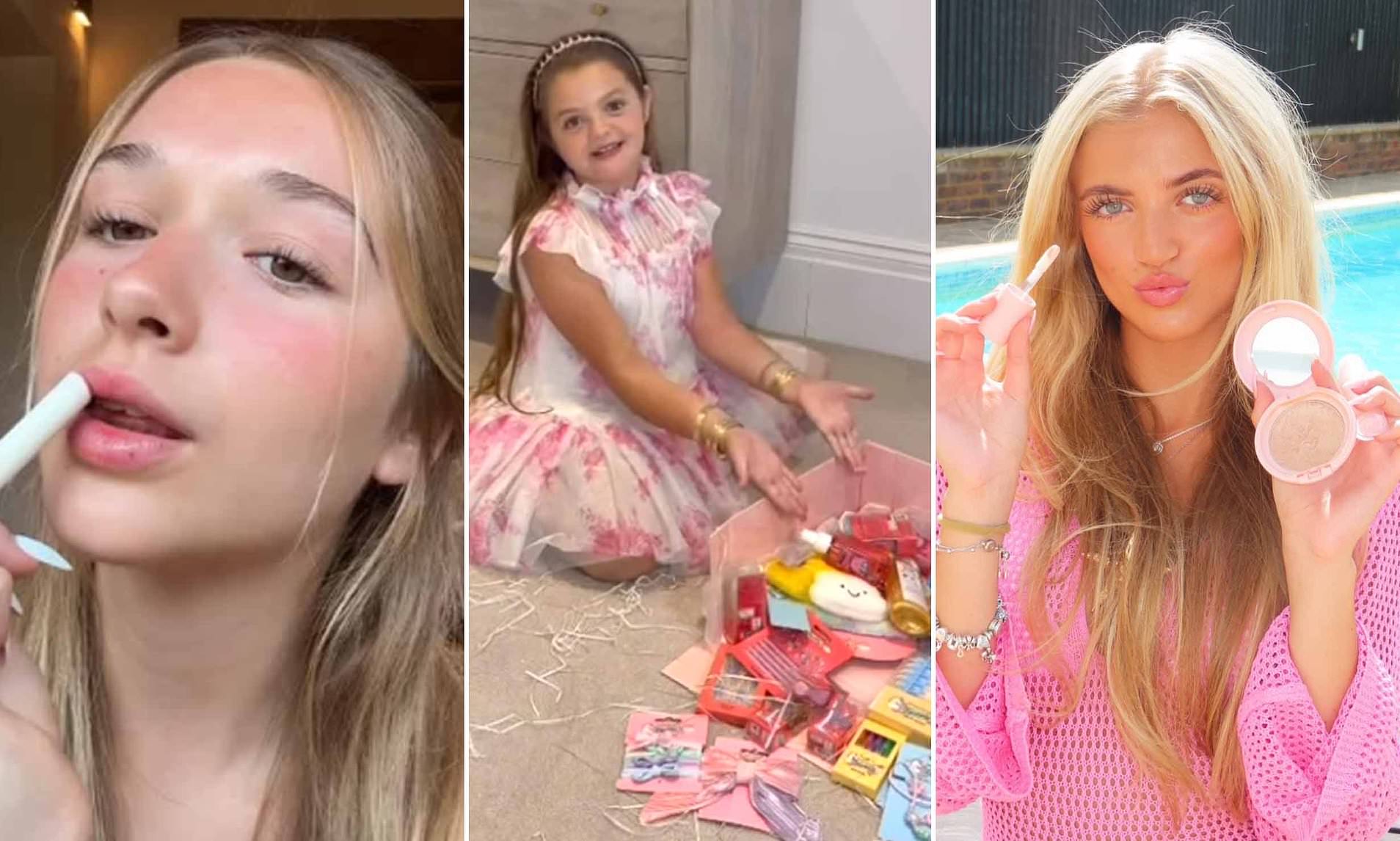 Rise of the teen beauty titans: Harper Beckham faces stiff competition - including Valencia Fury