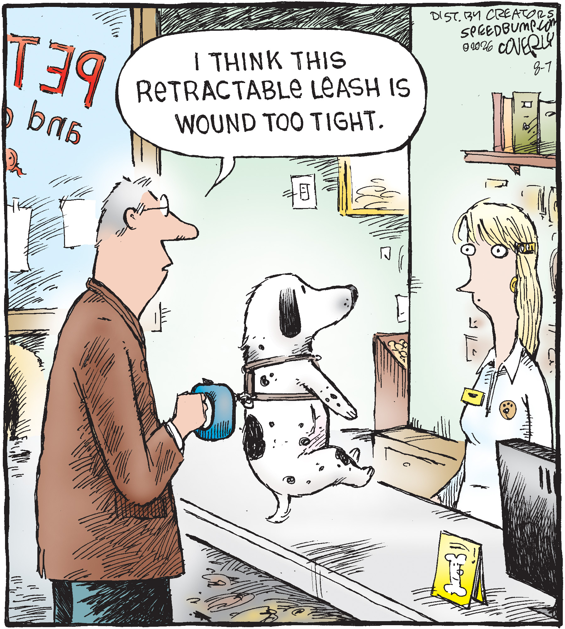 The latest comic strips from the Creators Syndicate (8/7)