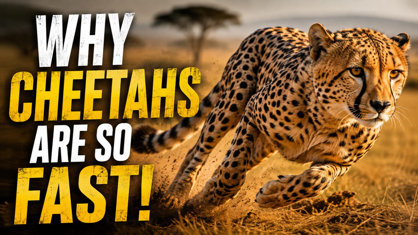 The secret behind cheetah speed