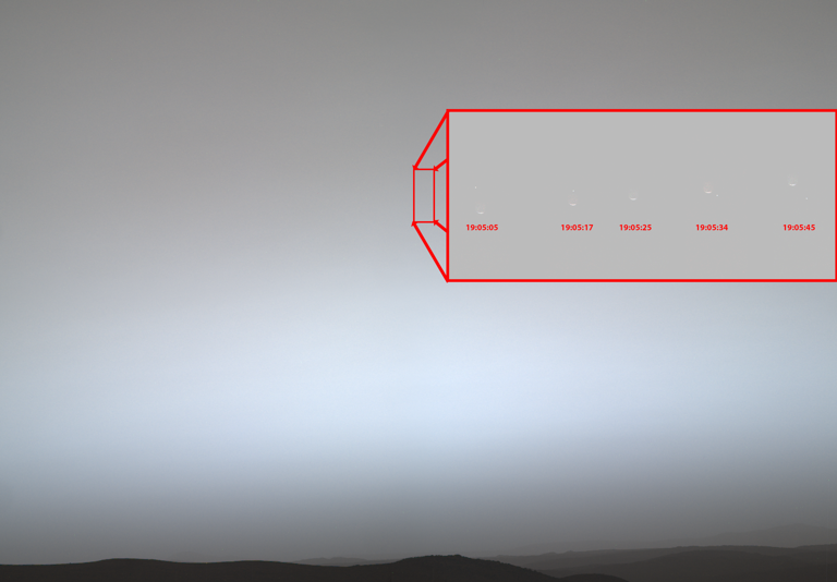 NASA Perseverance rover captures a rare view showing Earth and Phobos ...