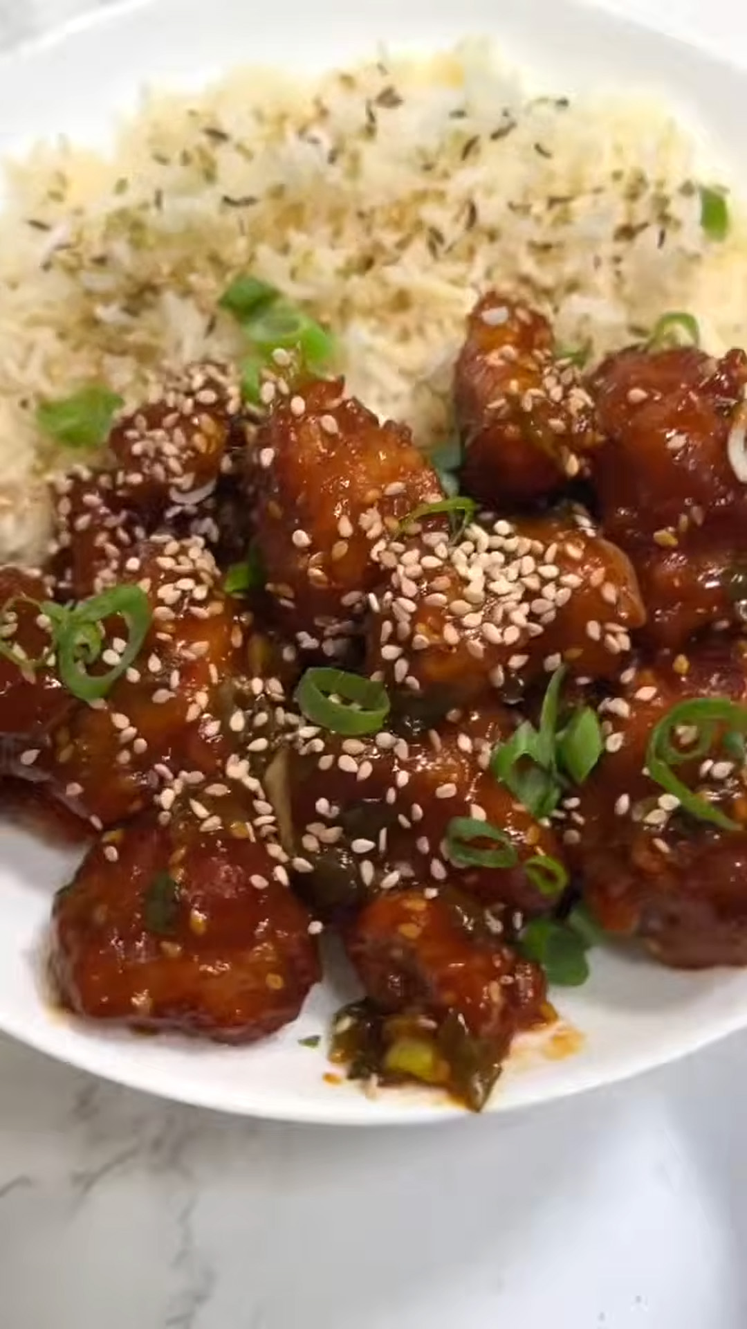Simple crispy sesame tofu recipe