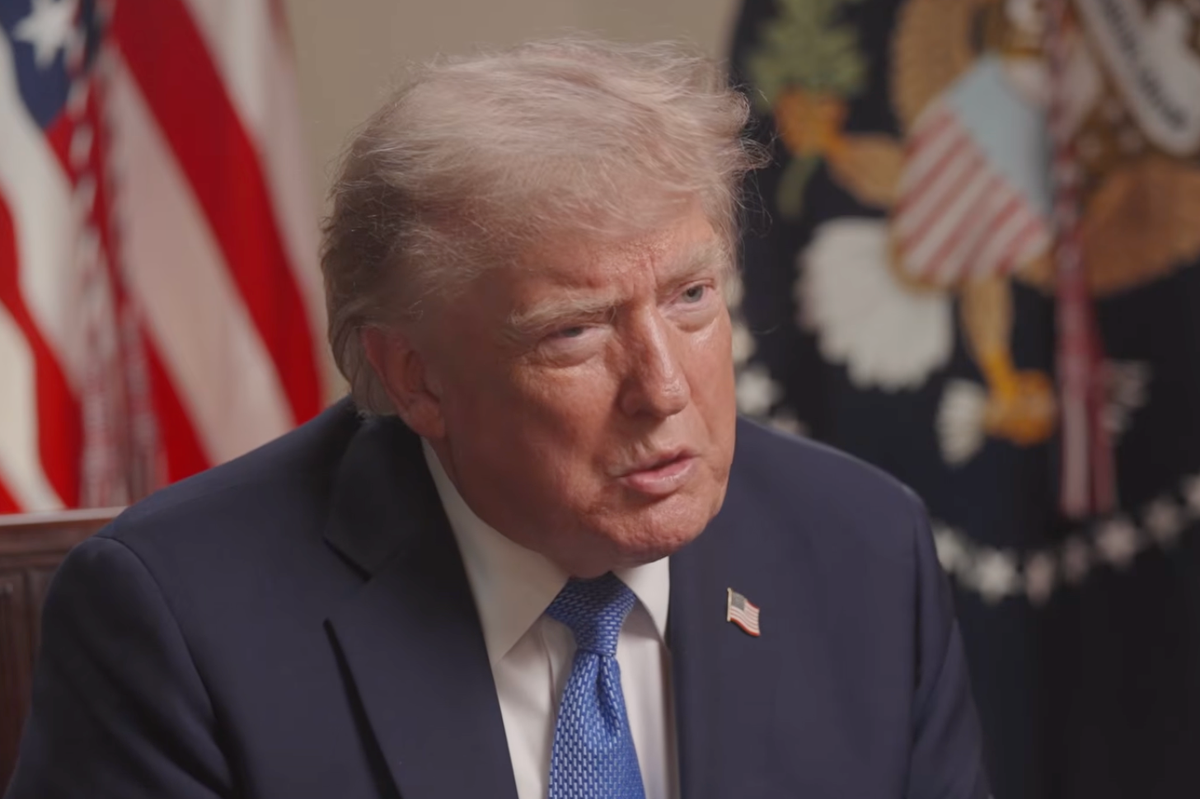 Trump claims voters are angry with Republicans but not him