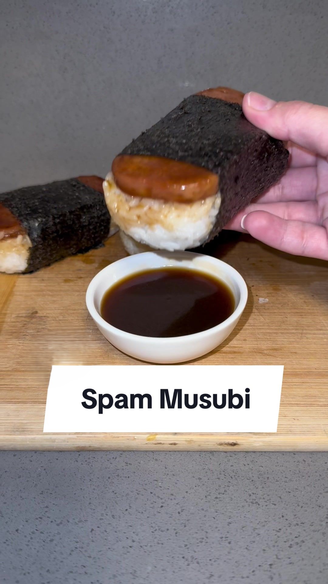 The simple ingredients behind spam musubi