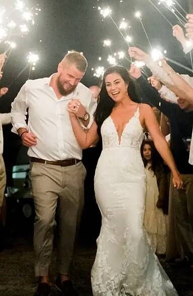 Chilling new video from night South Carolina bride, 34, died minutes after wedding
