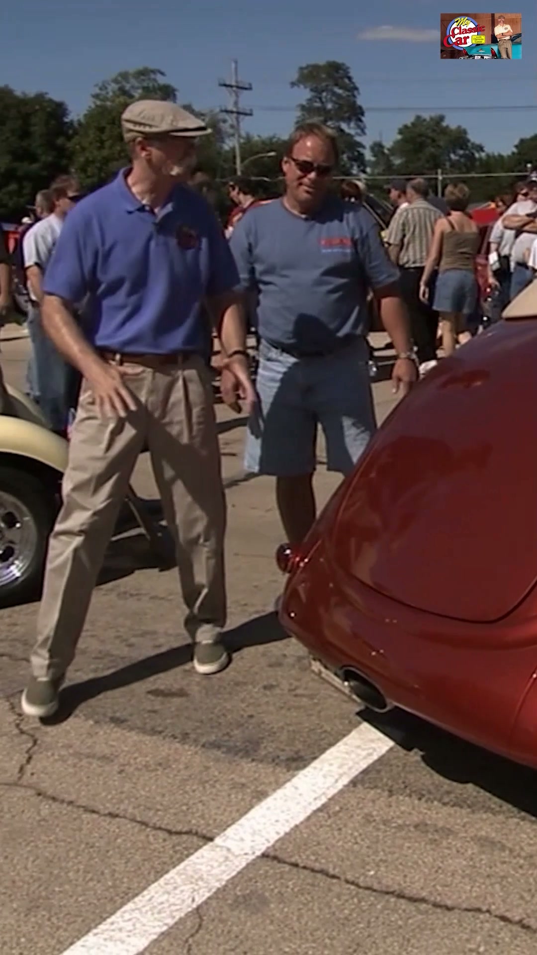 Custom Ford build with classic hot rod style