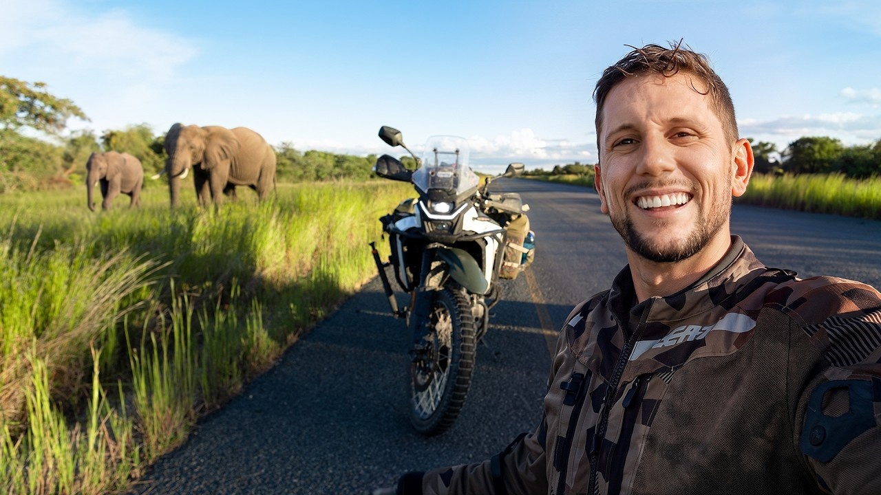 We got stuck in Botswana... then an elephant appeared 200 meters away