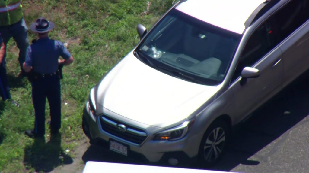 Woman injured when tire iron crashes through car windshield on I-95 in Peabody