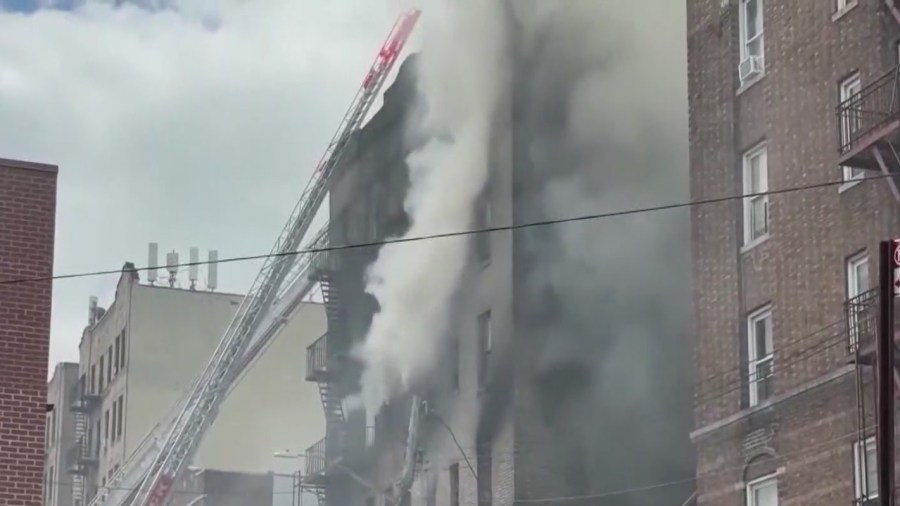 Second body pulled from Bronx apartment explosion and fire