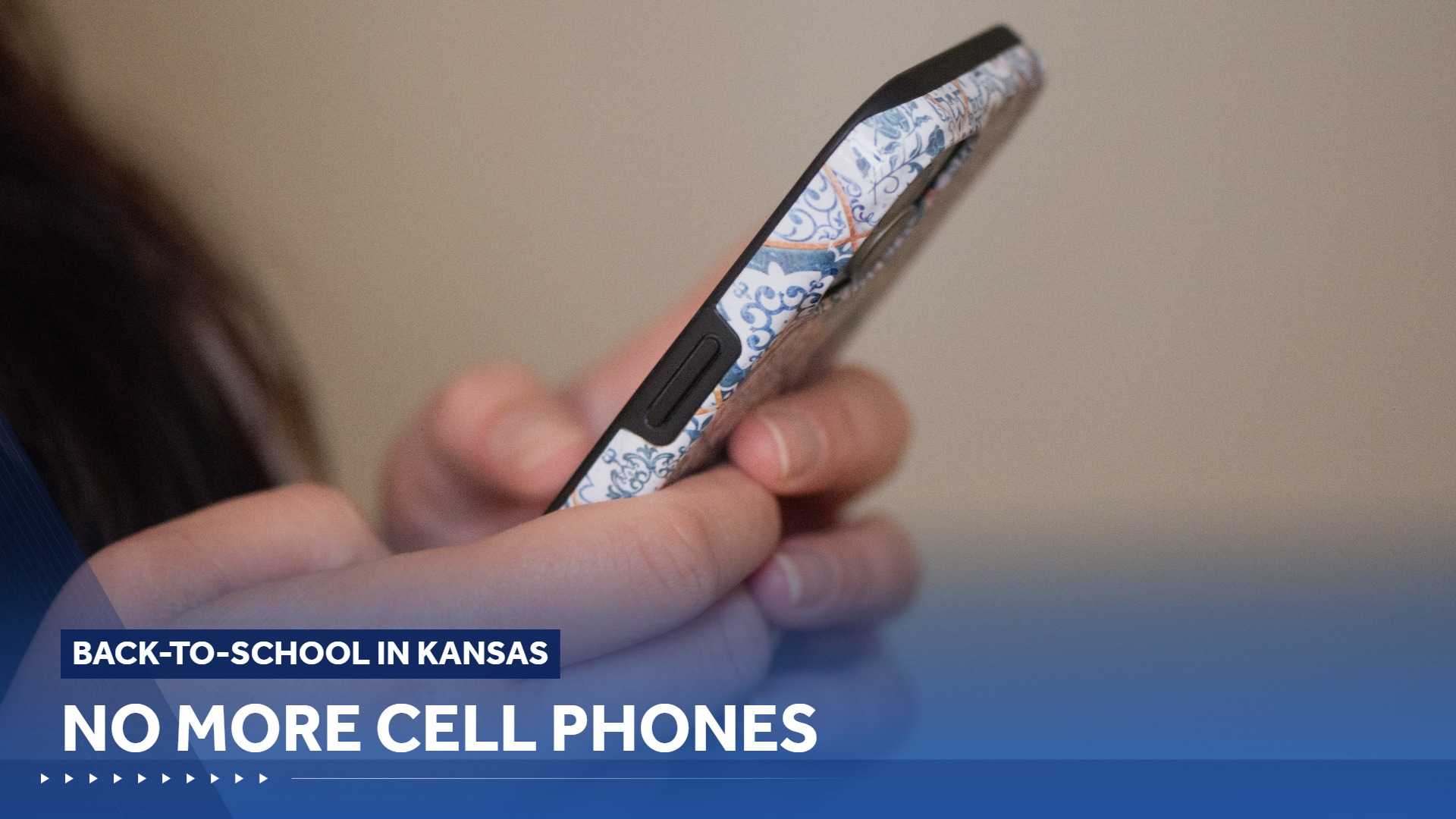 Back-to-school season means goodbye to cell phones for Kansas students