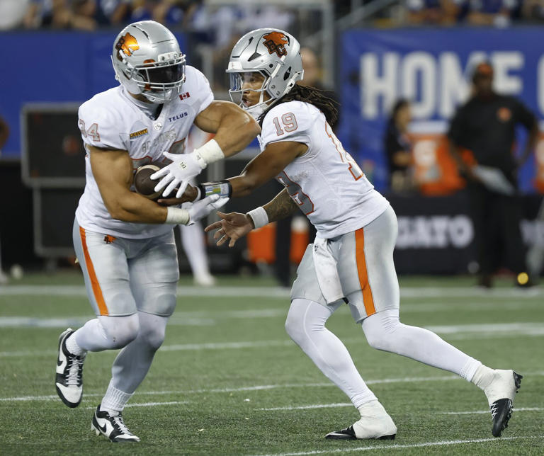QB Nathan Rourke returns from shoulder injury to start for BC Lions ...