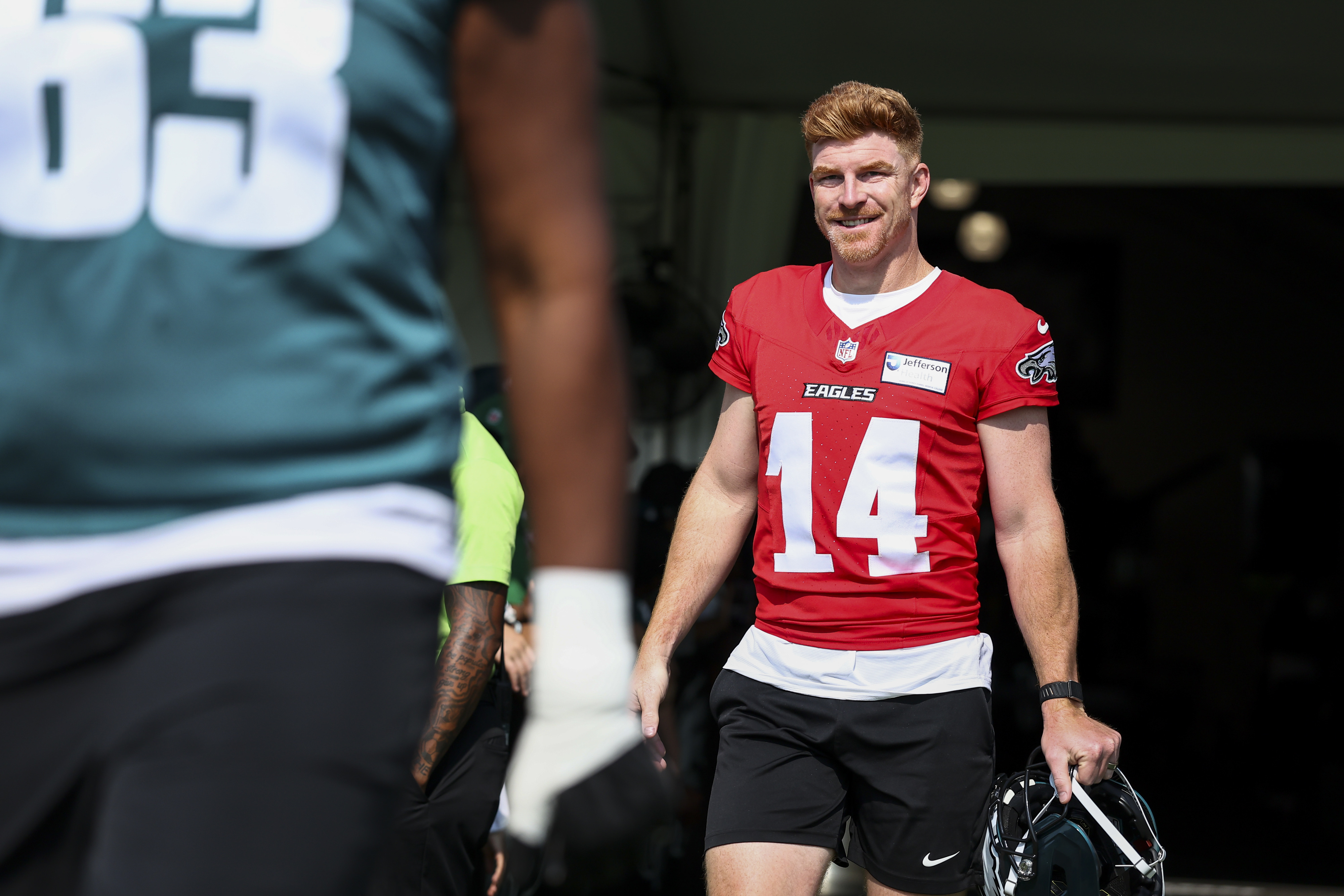 Eagles practice observations: Jalen Hurts has a happy birthday; Johnny Wilson contests; What's up with Willie Lampkin?