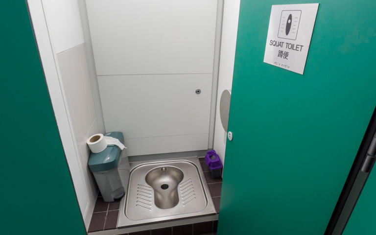 ‘That is absolutely crazy’ was one reaction to the £1 entry fee for the squat-style toilets - Tony Buckingham