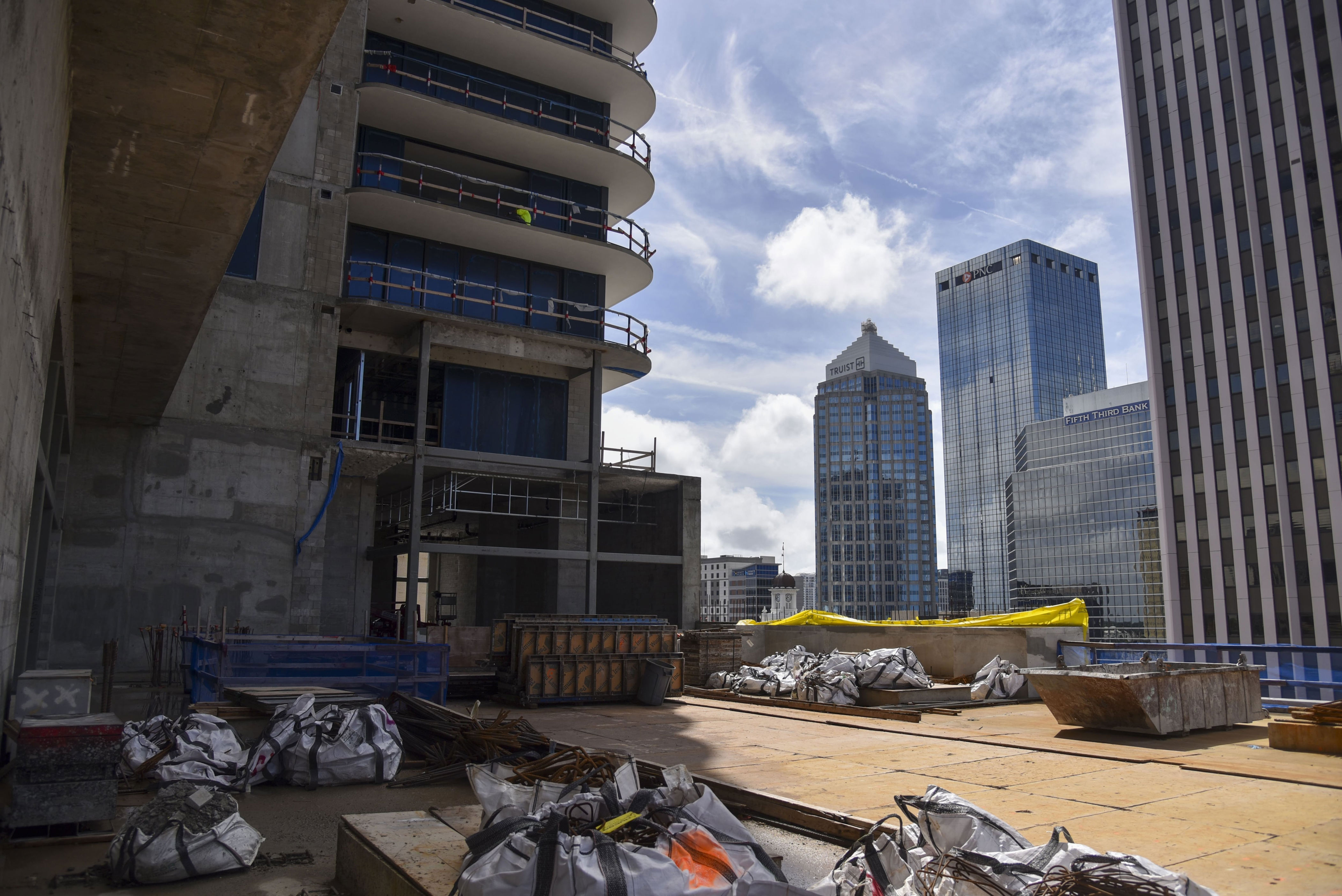 One Tampa tops out as the tallest residential tower in the region