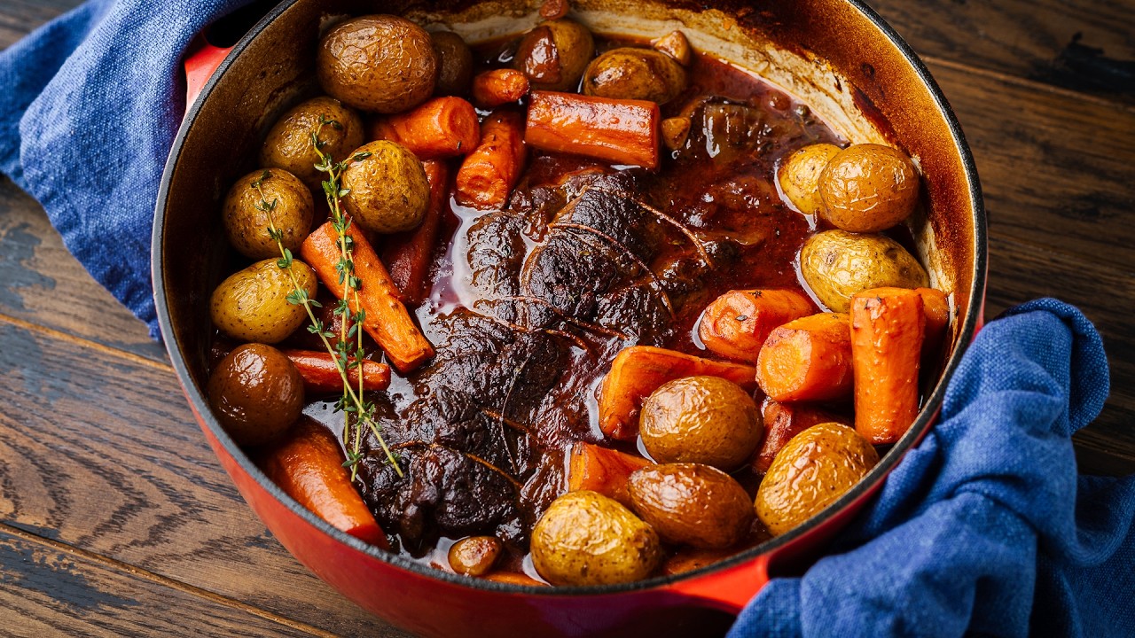 This pot roast is so tender, it doesn’t need a knife