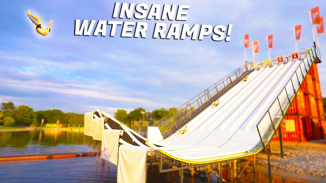 Extreme 100 foot superslide challenge