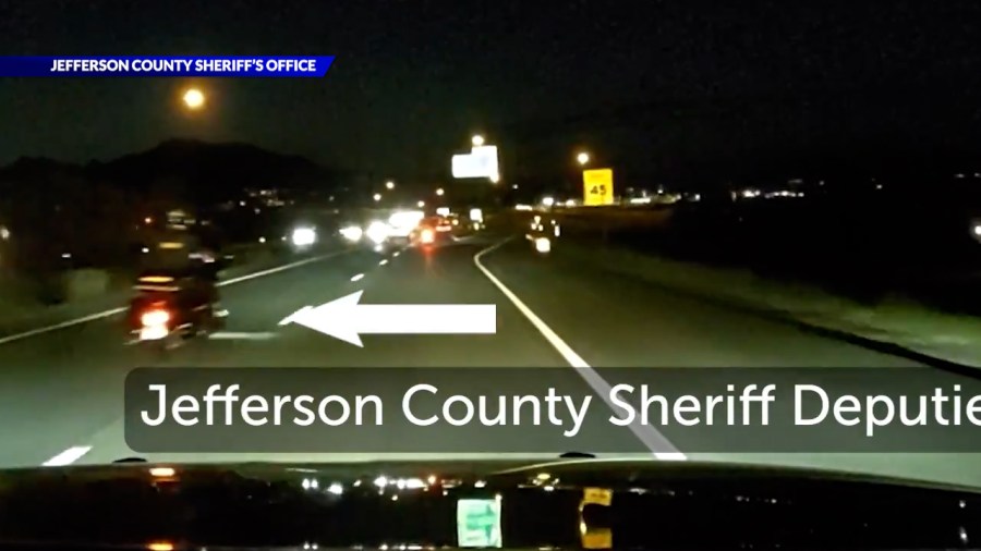 120+ mph motorcycle ride ends in felony eluding; aircraft tracks rider