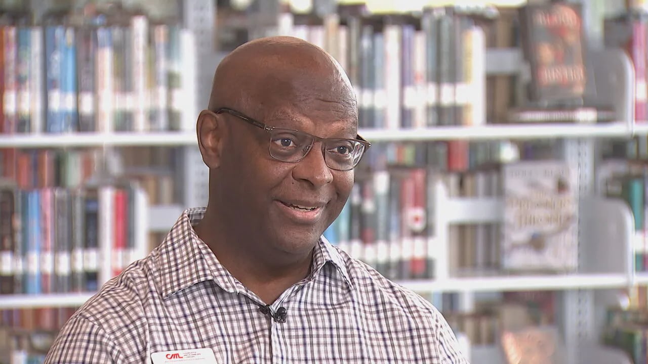'My sanctuary': Longest serving Charlotte library employee marks decades-long career