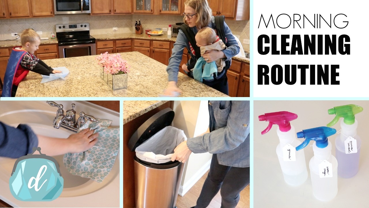 Efficient morning cleaning hacks for busy moms | Quick & easy routine
