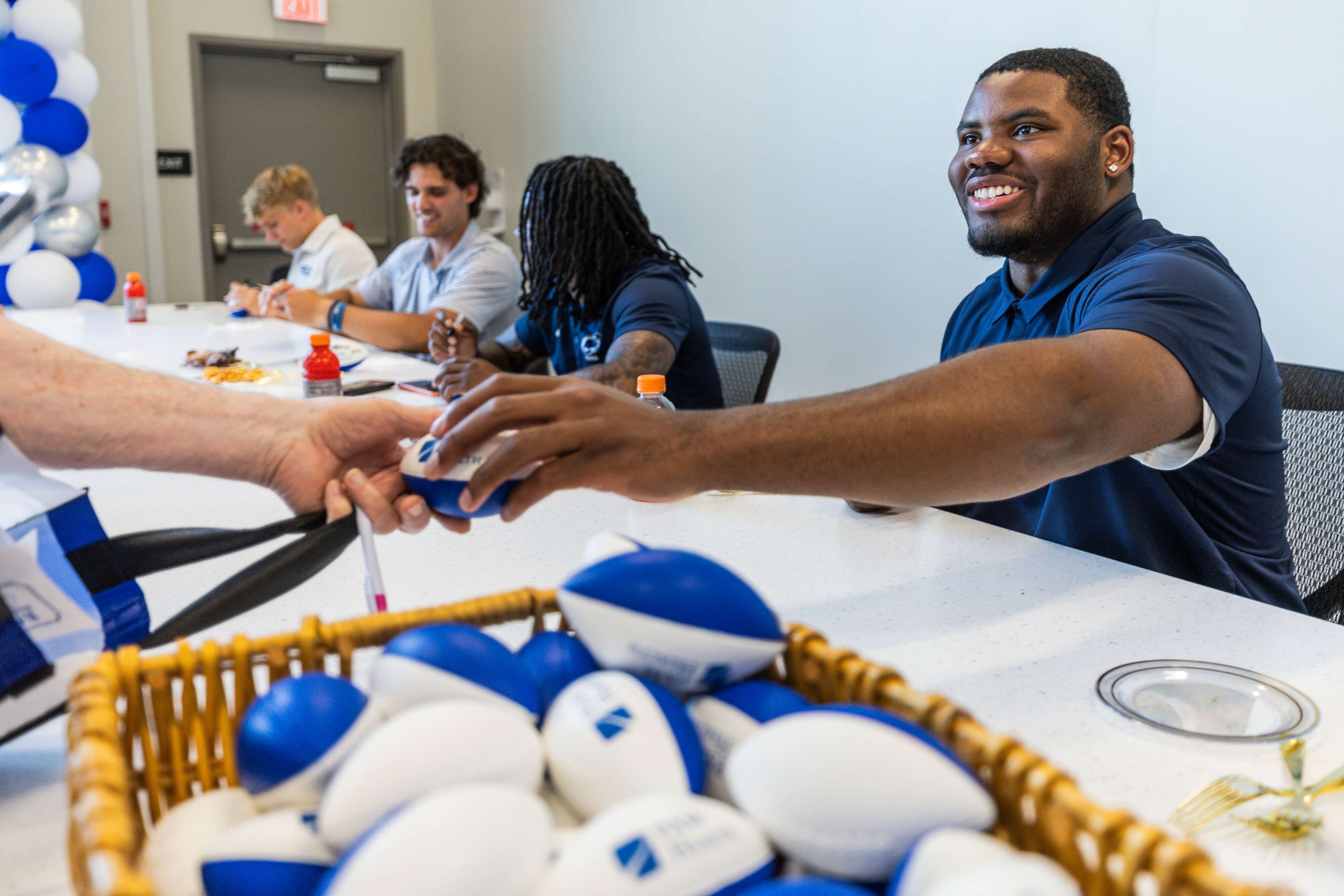 Young Penn State OL has 'elite traits in every way'. His coach is counting on him to make an impact