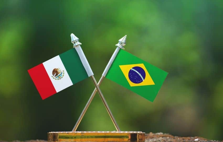 Giữa lúc 'cơm không lành, canh không ngọt' với Mỹ, Brazil siết chặt hợp tác với Mexico