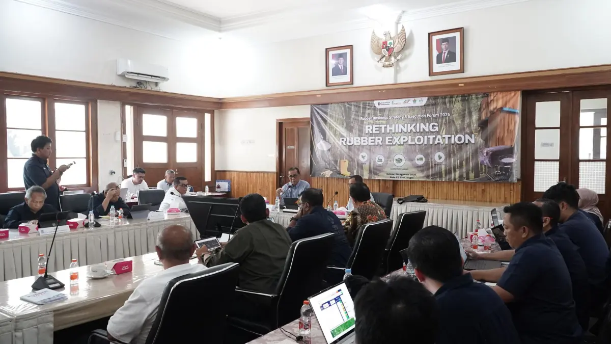 Hadapi Perubahan Pasar, Strategi Bisnis Karet Beralih ke Manajemen Berbasis Data